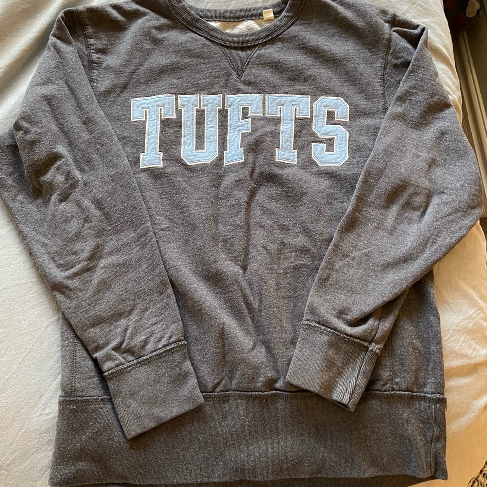 Gray Tufts Sweatshirt